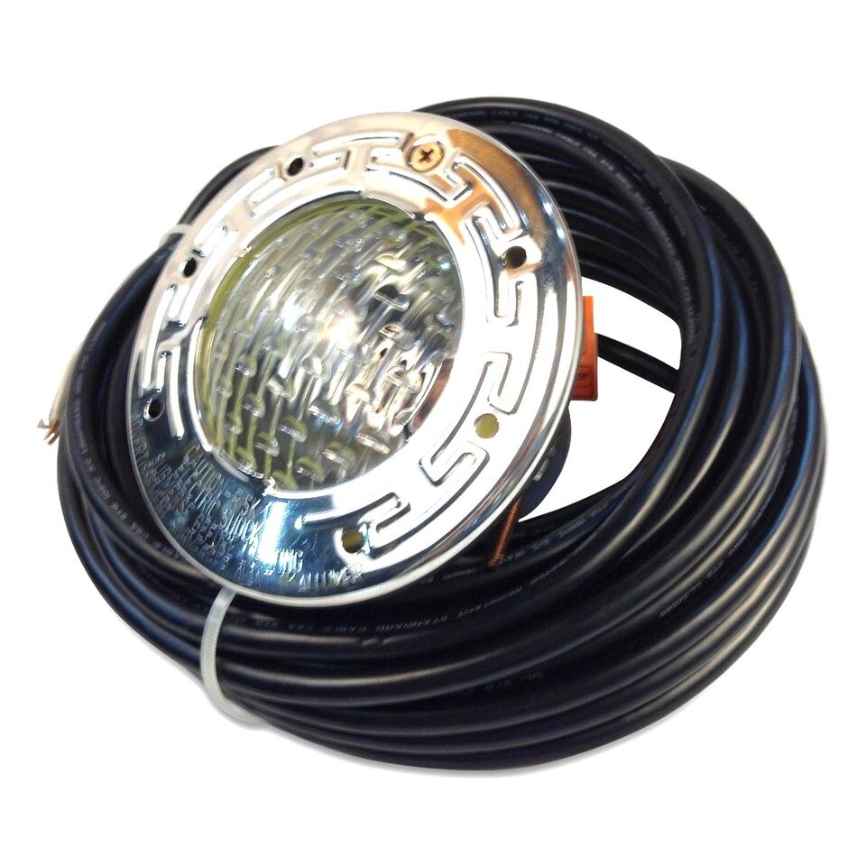 EPISTAR 50,000+hours SPA LED Swimming Pool Light 12V 50FT. Cord MULTICOLOR RGB 6 INCHES